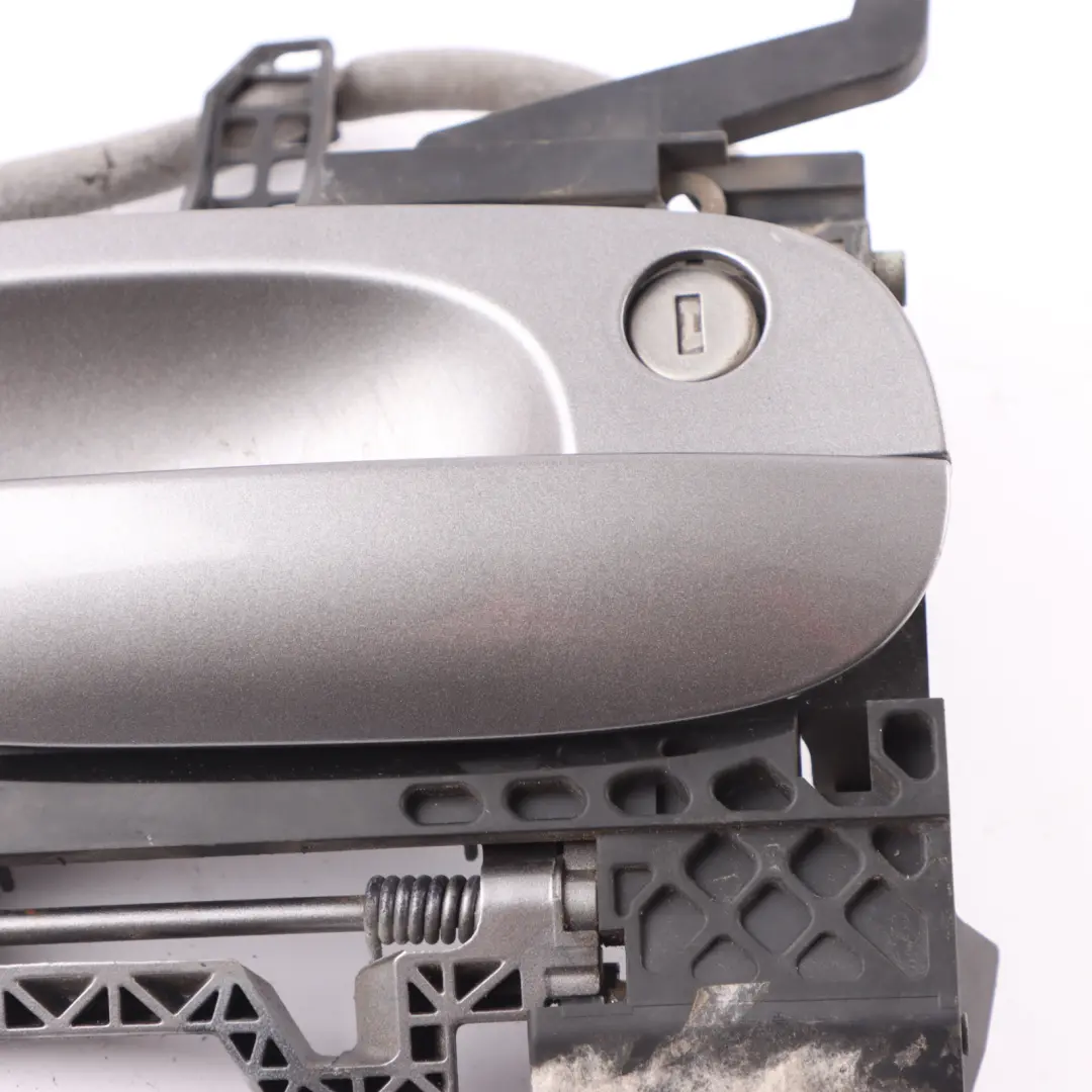 Door Handle Outer Opener Right O/S Grab Sterling Grey Metallic 472 to BMW Z4 E85 with Part number 0435502 BMW Z4 E85 Door Handle Outer Opener Right O/S Grab Sterling Grey Metallic 472 - SKU rhd-0435502-STG - Part number 0435502