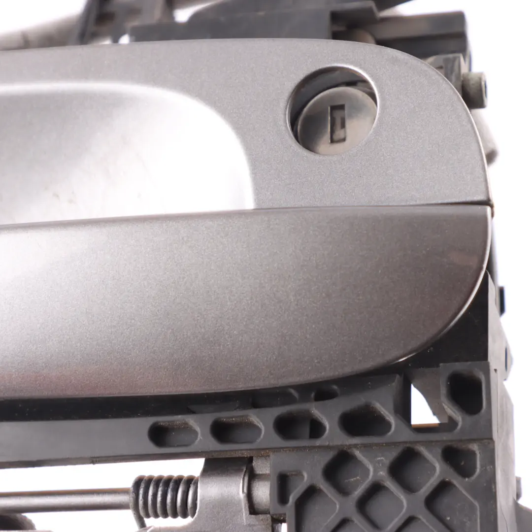 BMW Z4 E85 Door Handle Outer Opener Right O/S Grab Sterling Grey Metallic 472 - SKU rhd-0435502-STG - Part number 0435502