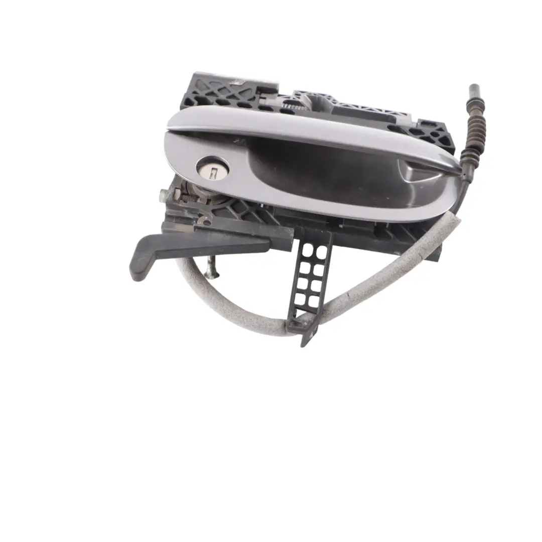 BMW Z4 E85 Door Handle Outer Opener Right O/S Grab Sterling Grey Metallic 472 - SKU rhd-0435502-STG - Part number 0435502