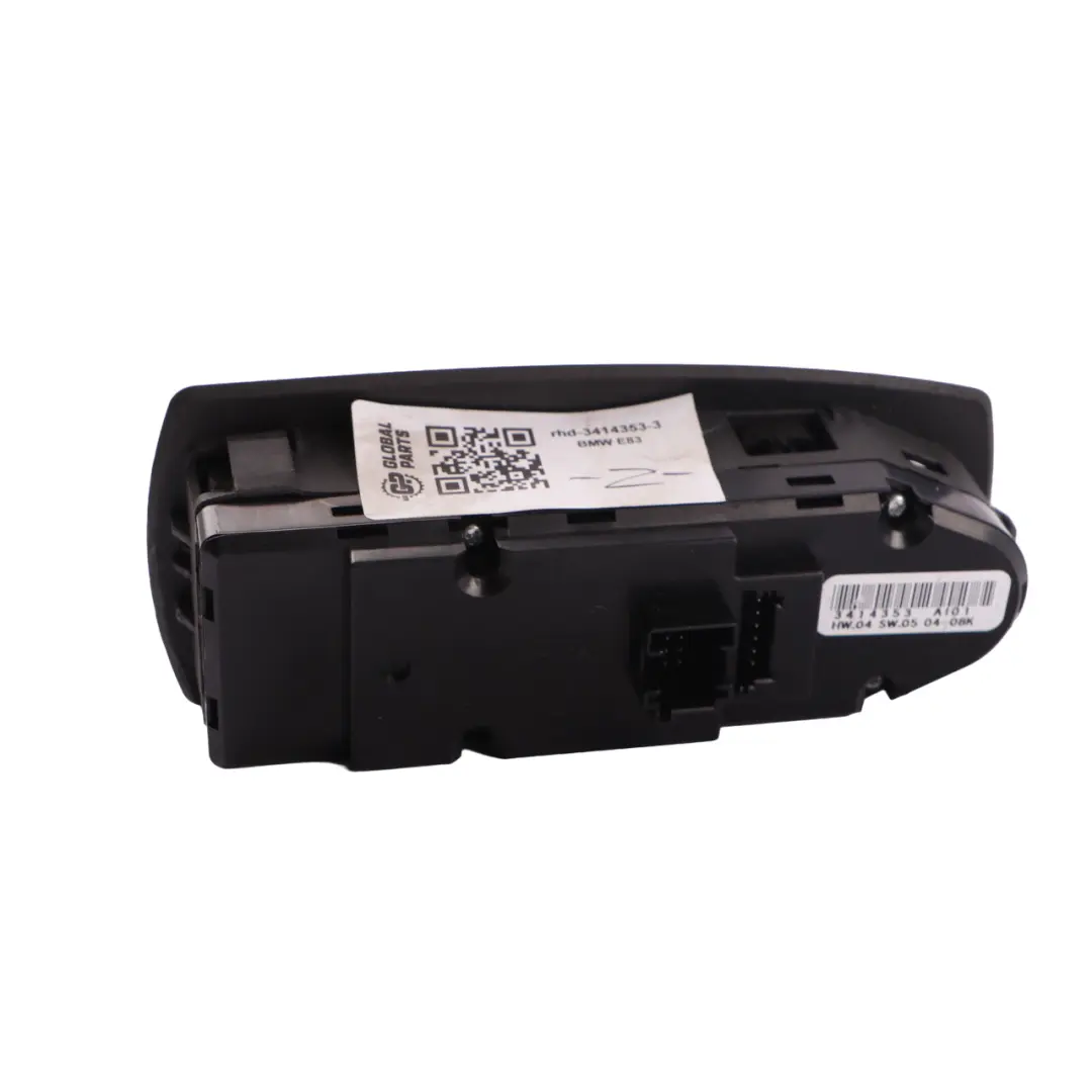 Driver's Side Right O/S Window Lifter Mirror Switch Black to BMW X3 E83 with Part number 3414353 BMW X3 E83 Driver's Side Right O/S Window Lifter Mirror Switch Black - SKU rhd-3414353-3 - Part number 3414353