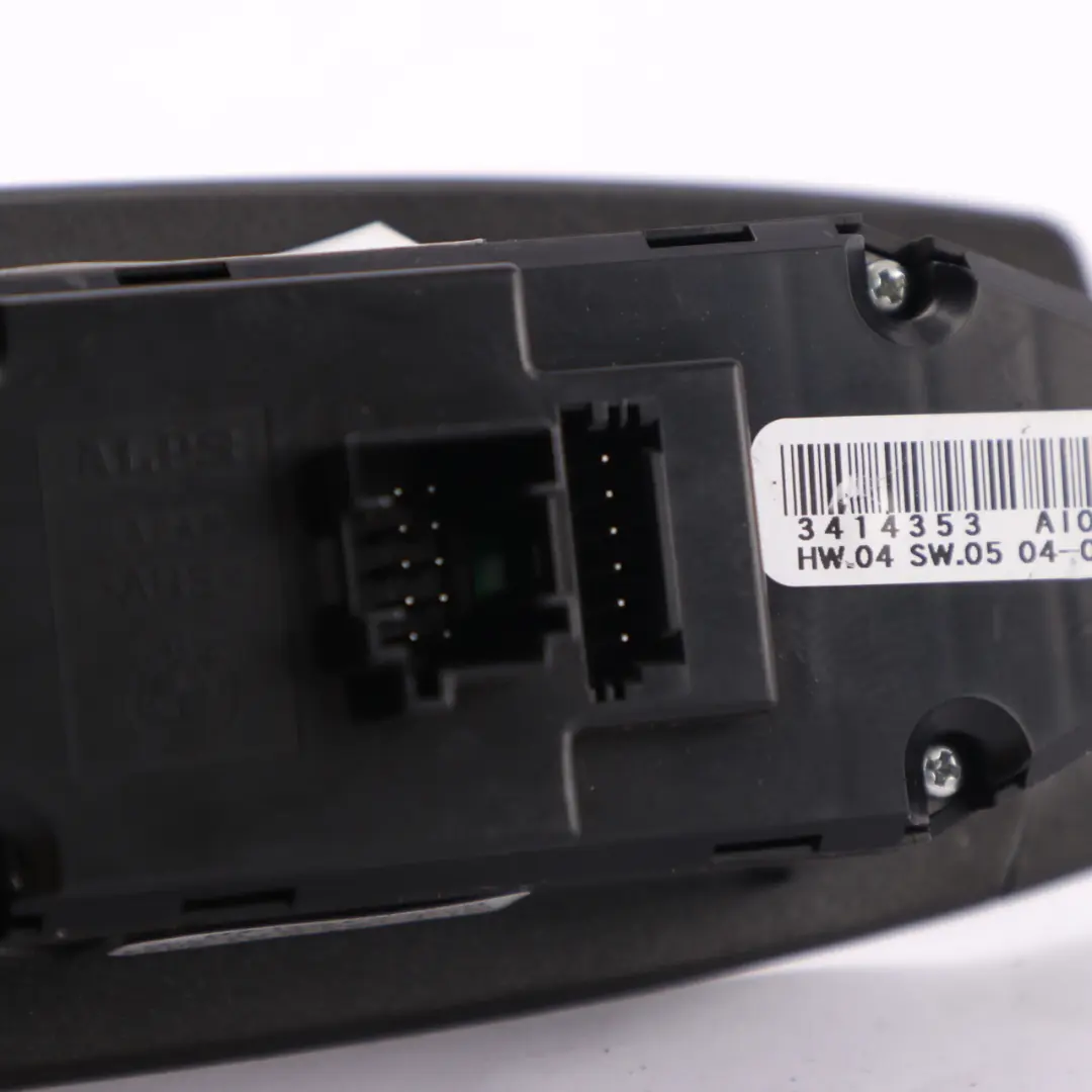 Driver's Side Right O/S Window Lifter Mirror Switch Black to BMW X3 E83 with Part number 3414353 BMW X3 E83 Driver's Side Right O/S Window Lifter Mirror Switch Black - SKU rhd-3414353-3 - Part number 3414353