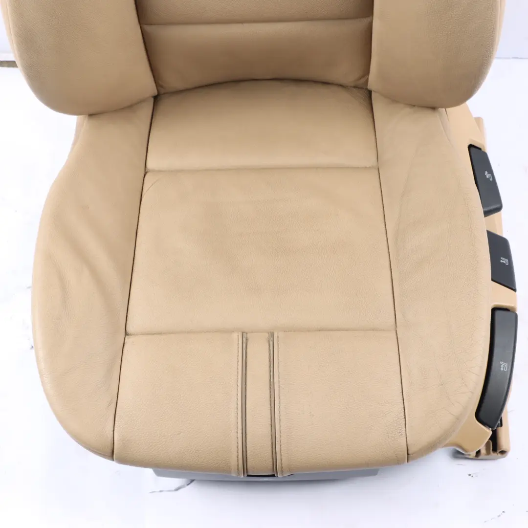 Front Seat BMW X3 E83 LCI Left N/S Heated Passenger Leather Nevada Sand Beige to with Part number 3421904 Front Seat BMW X3 E83 LCI Left N/S Heated Passenger Leather Nevada Sand Beige - SKU rhd-3421904-1 - Part number 3421904