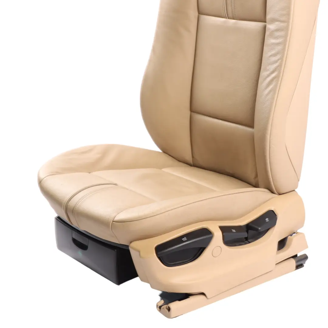 Vorne Links Sitz Leder Nevada Sand Beige für BMW X3 E83 LCI mit Teilenummer 3421904 BMW X3 E83 LCI Vorne Links Sitz Leder Nevada Sand Beige - SKU rhd-3421904-1 - Teilenummer 3421904