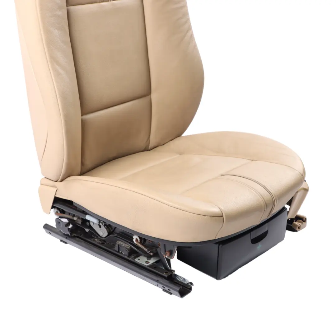 Asiento Delantero Lado Izquierdo Cuero Nevada Beige Arena para BMW X3 E83 LCI con número de pieza 3421904 BMW X3 E83 LCI Asiento Delantero Lado Izquierdo Cuero Nevada Beige Arena - SKU rhd-3421904-1 - Número de pieza 3421904