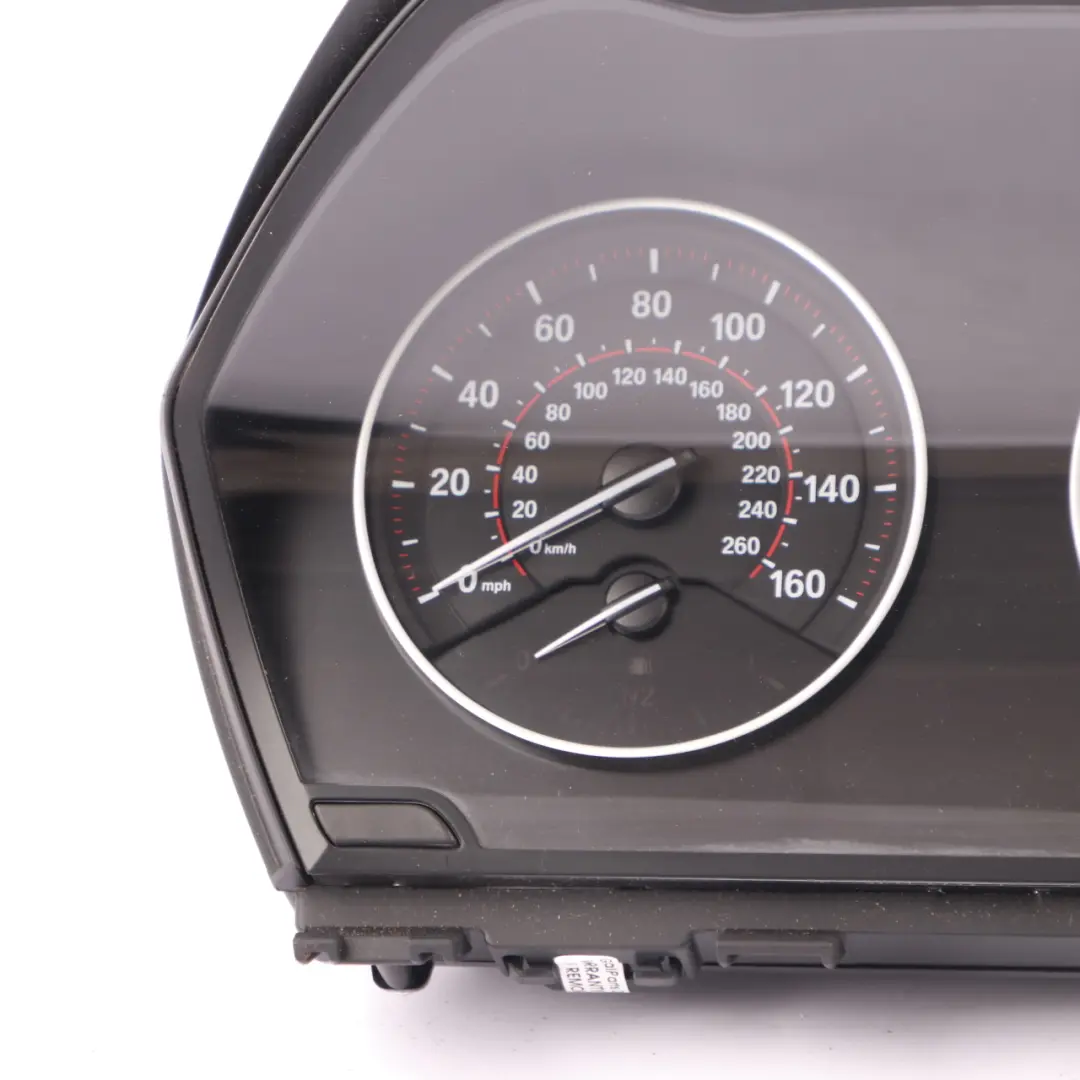 Instrument Cluster Speedo Clocks MPH Petrol Manual to BMW F20 F21 F30 with Part number 6804948 BMW F20 F21 F30 Instrument Cluster Speedo Clocks MPH Petrol Manual - SKU rhd-6804948 - Part number 6804948
