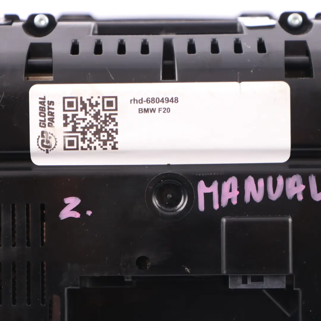 Instrument Cluster Speedo Clocks MPH Petrol Manual to BMW F20 F21 F30 with Part number 6804948 BMW F20 F21 F30 Instrument Cluster Speedo Clocks MPH Petrol Manual - SKU rhd-6804948 - Part number 6804948
