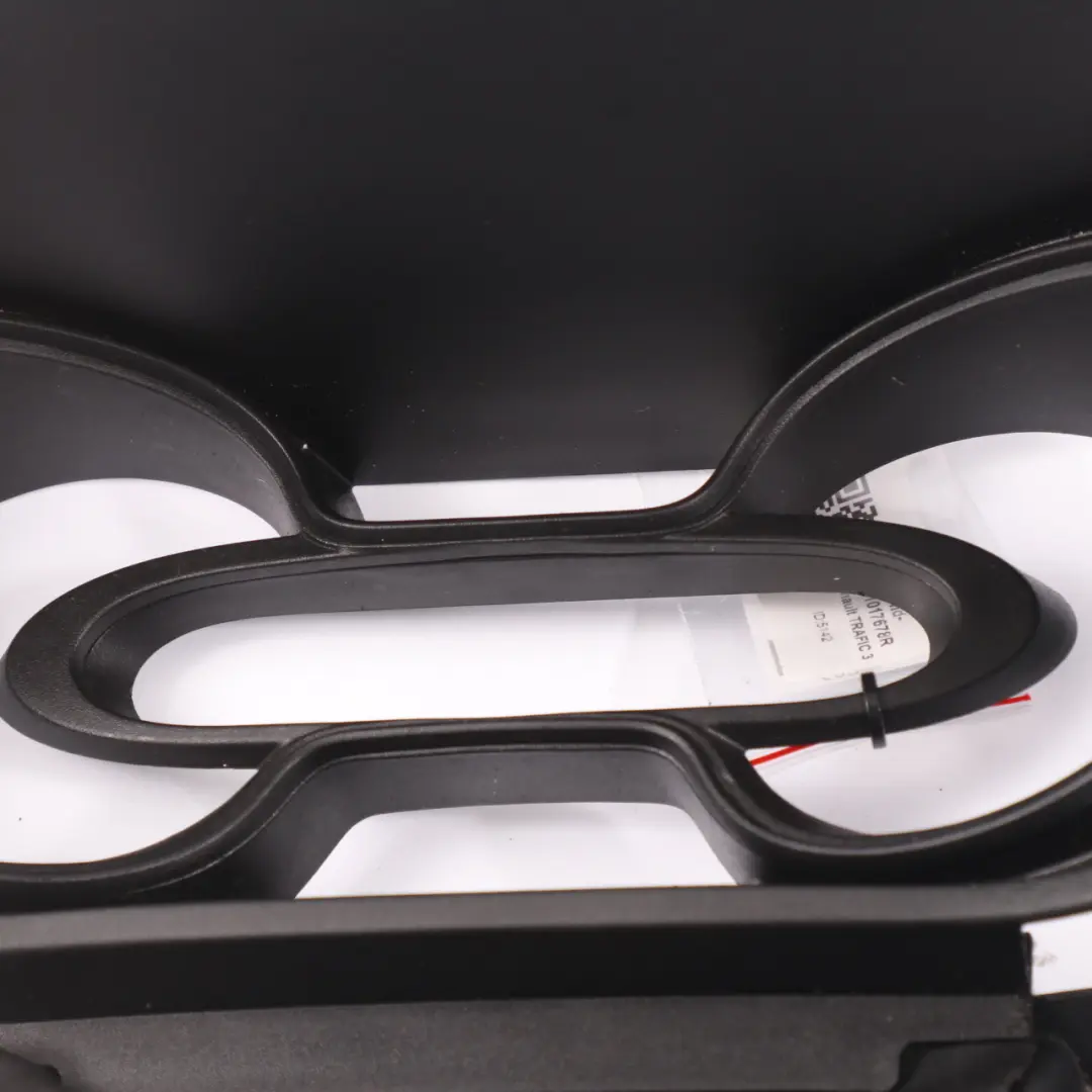 Speedo Clocks Surround Trim Panel Cover to Renault Trafic 3 with Part number 681017678R Renault Trafic 3 Speedo Clocks Surround Trim Panel Cover - SKU rhd-681017678R - Part number 681017678R