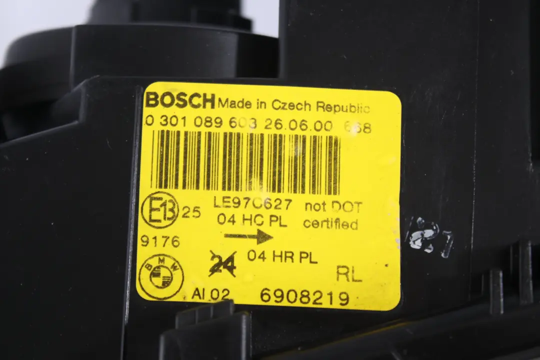 Headlight Headlamp Light Lamp Front Left N/S to BMW E46 with Part number 6908219 BMW E46 Headlight Headlamp Light Lamp Front Left N/S - SKU rhd-6908219 - Part number 6908219