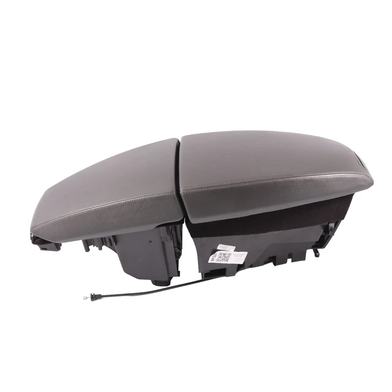 BMW 6 Series E63 E64 1 Centre Console Leather Armrest Basaltgrau Grey