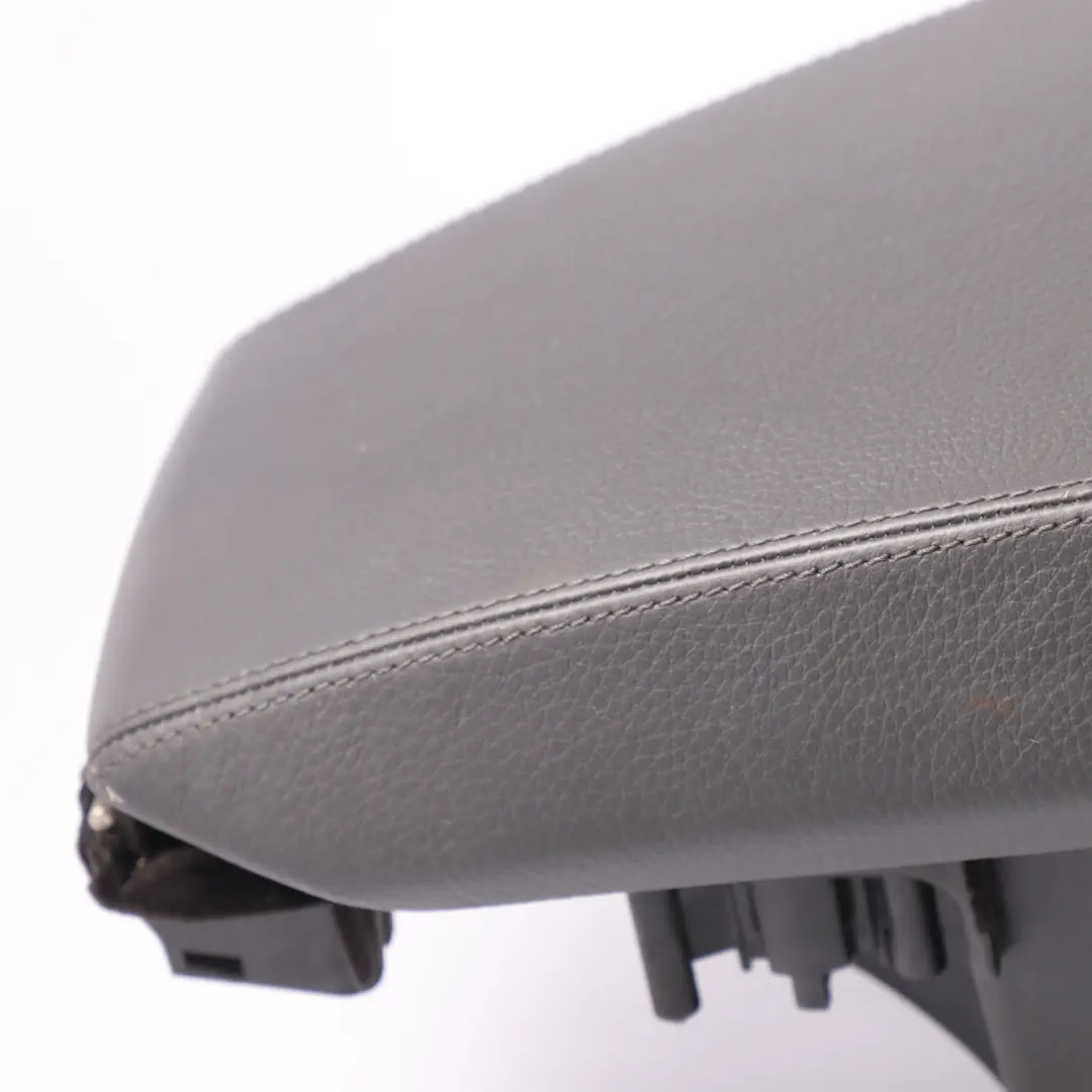BMW 6 Series E63 E64 1 Centre Console Leather Armrest Basaltgrau Grey - SKU rhd-6951506-1 - Part number 7059950