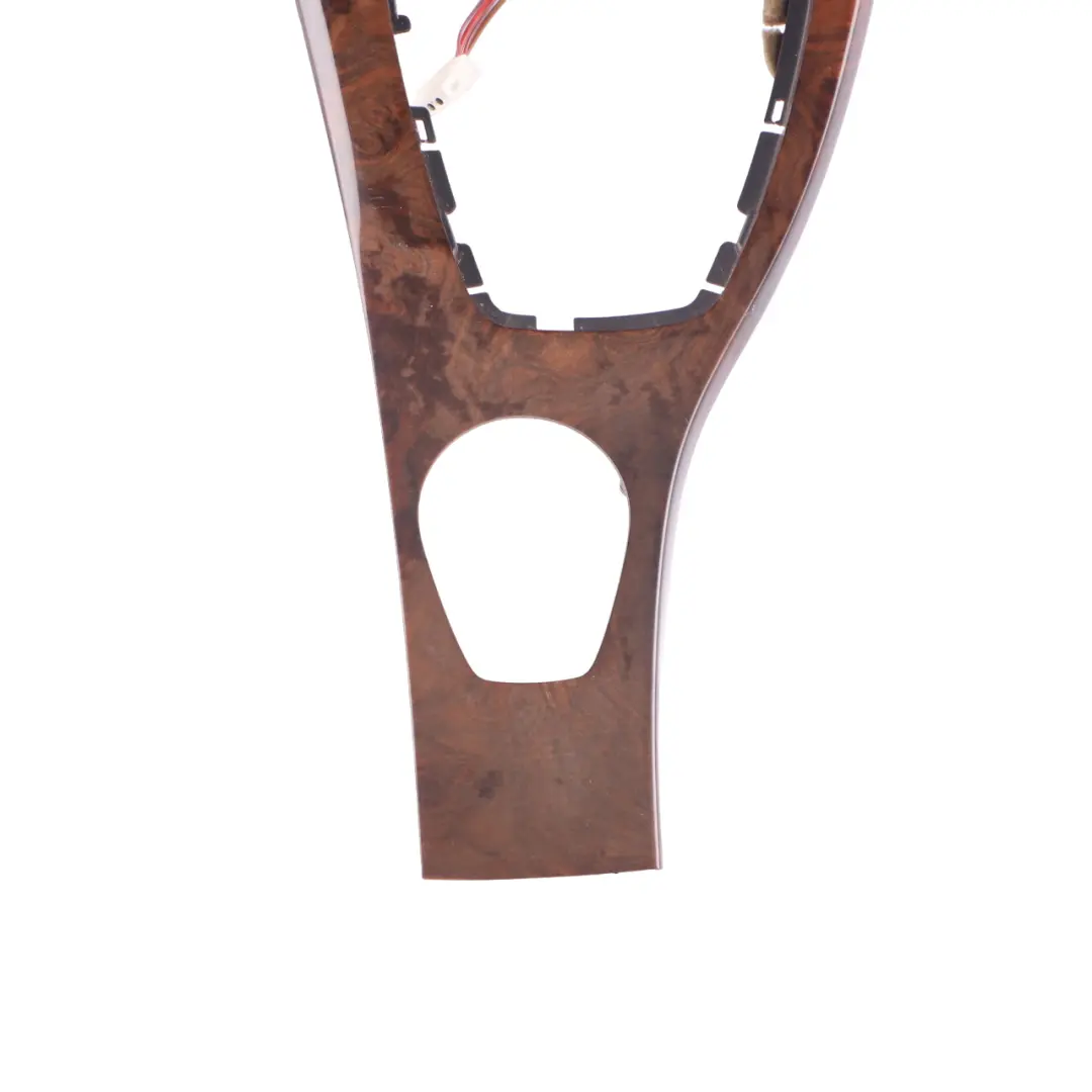 Centre Console Decor Cover Storage Wood Nutwood Nussbaumwurzel to BMW E92 with Part number 6951587 BMW E92 Centre Console Decor Cover Storage Wood Nutwood Nussbaumwurzel - SKU rhd-6951587-1 - Part number 6951587