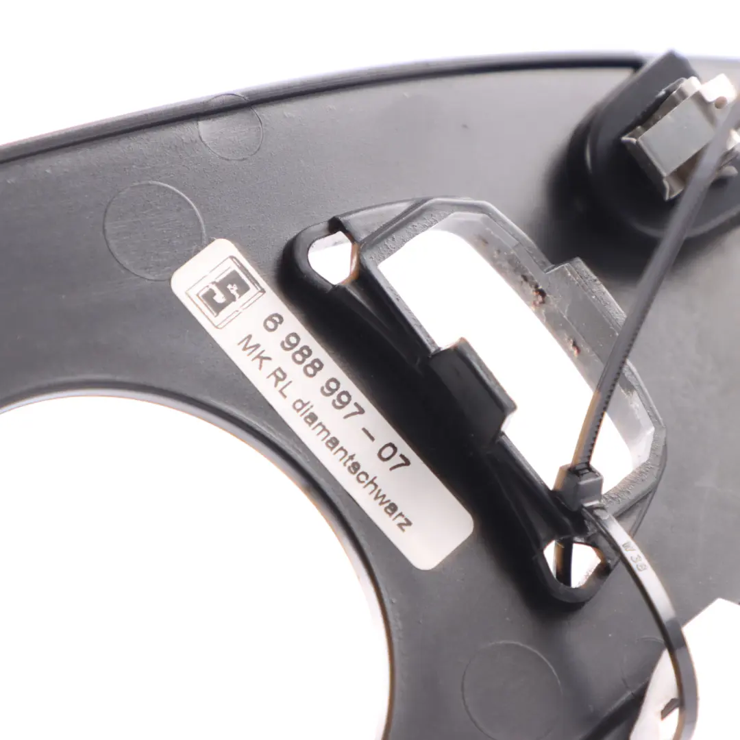 Centre Console Tray Diamantschwarz Black to BMW 5 Series E60 E61 LCI Cover with Part number 6988997 BMW 5 Series E60 E61 LCI Cover Centre Console Tray Diamantschwarz Black - SKU rhd-6988997-1 - Part number 6988997