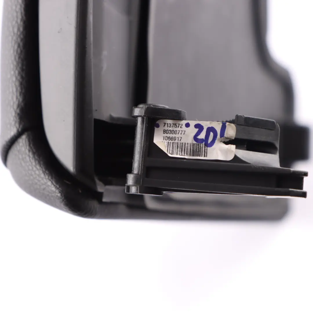 BMW E90 E91 E92 Split Slide Black Front Centre Console Rest Armrest - SKU rhd-7137572 - Part number 7137572