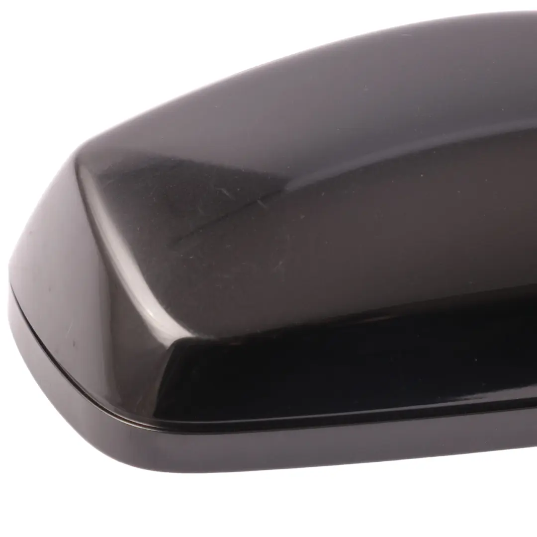 BMW E63 E64 Heated Left Wing Mirror N/S Black Sapphire Metallic - 475 - SKU rhd-7189343-BS - Part number 7189343