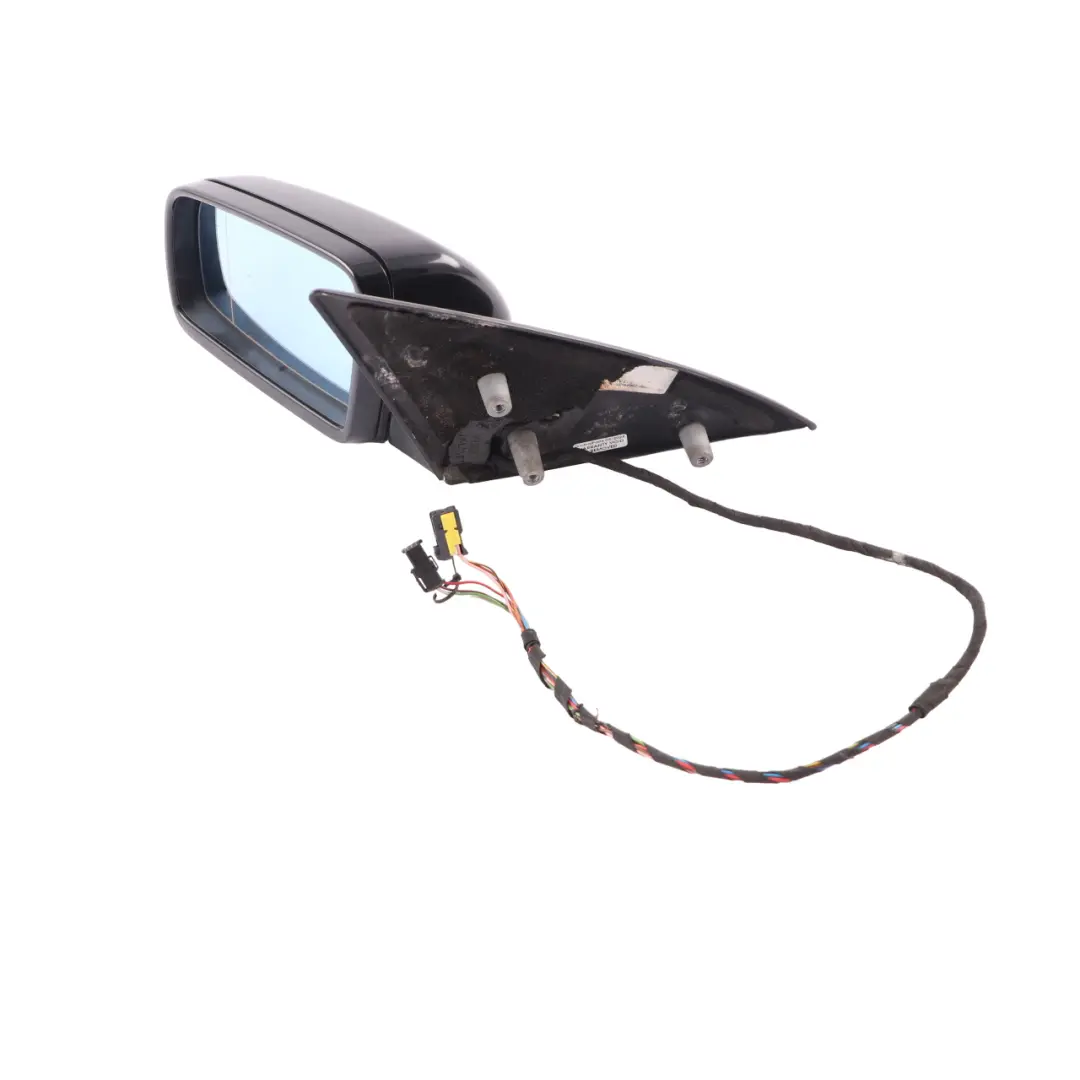 Heated Left Wing Mirror N/S Black Sapphire Metallic - 475 to BMW E63 E64 with Part number 7189343 BMW E63 E64 Heated Left Wing Mirror N/S Black Sapphire Metallic - 475 - SKU rhd-7189343-BS - Part number 7189343