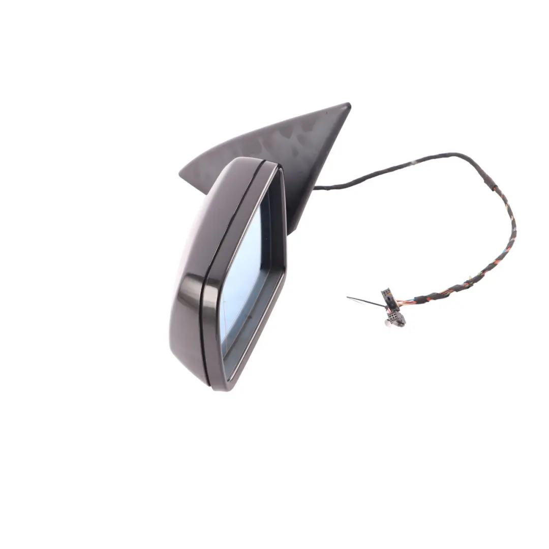 BMW E63 E64 Heated Left Wing Mirror N/S Black Sapphire Metallic - 475 - SKU rhd-7189343-BS - Part number 7189343