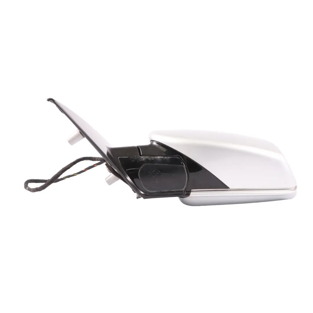 BMW 6 Series E63 E64 Heated Left Wing Mirror N/S Titansilber Metallic Silver - SKU rhd-7189343-TS1 - Part number 7189343