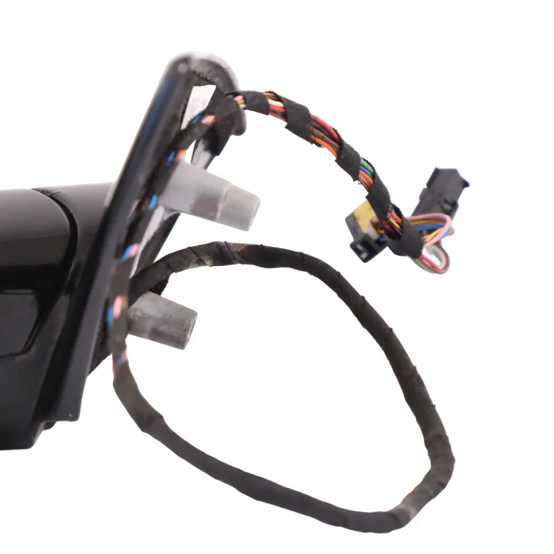 BMW 6 Series E63 E64 Heated Left Wing Mirror N/S Titansilber Metallic Silver - SKU rhd-7189343-TS1 - Part number 7189343