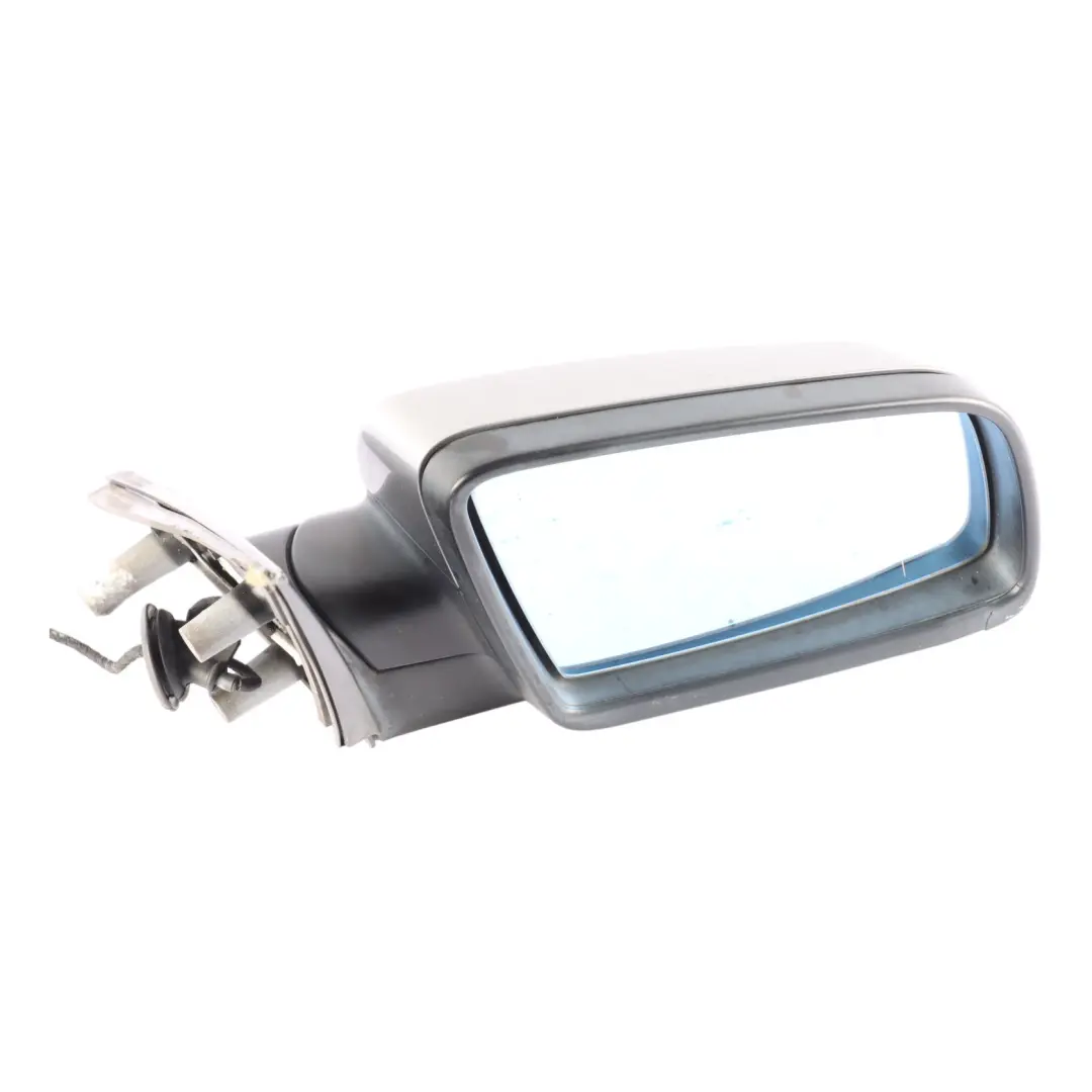 BMW 5 Series E60 E61 LCI Heated Right Wing Mirror O/S Spacegrau Space Grey A52 - SKU rhd-7189572-SCG - Part number 7189572