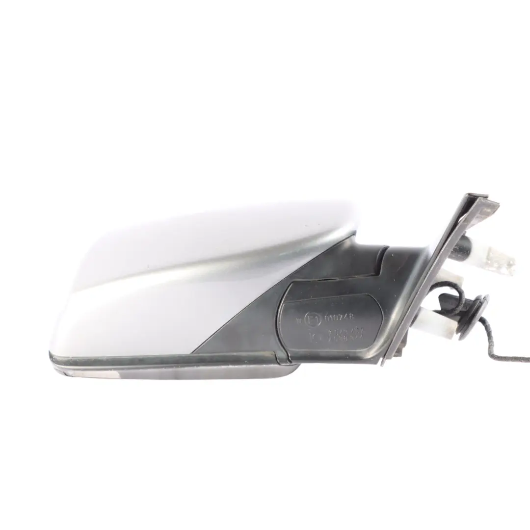 BMW 5 Series E60 E61 LCI Heated Right Wing Mirror O/S Spacegrau Space Grey A52 - SKU rhd-7189572-SCG - Part number 7189572