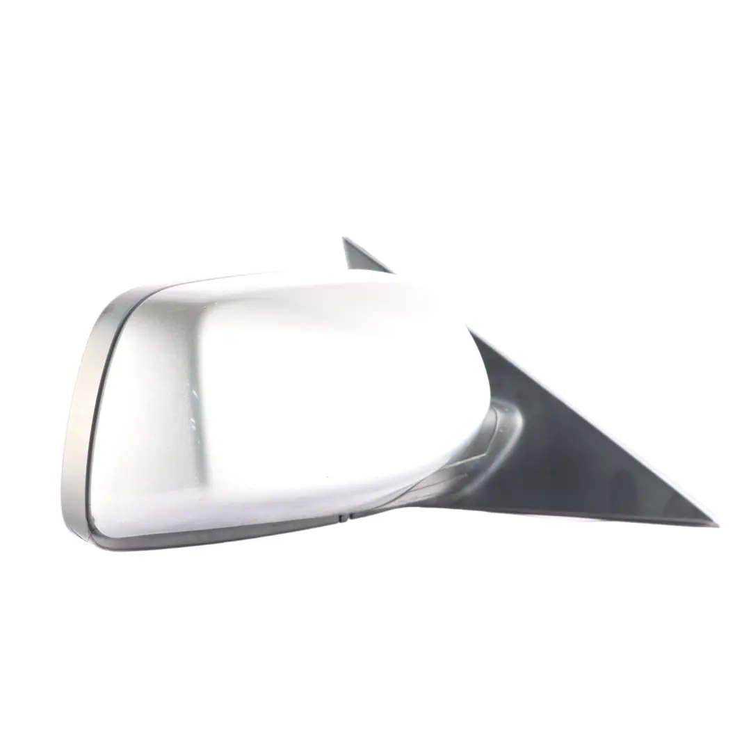 BMW 5 Series E60 E61 LCI Heated Right Wing Mirror O/S Spacegrau Space Grey A52 - SKU rhd-7189572-SCG - Part number 7189572