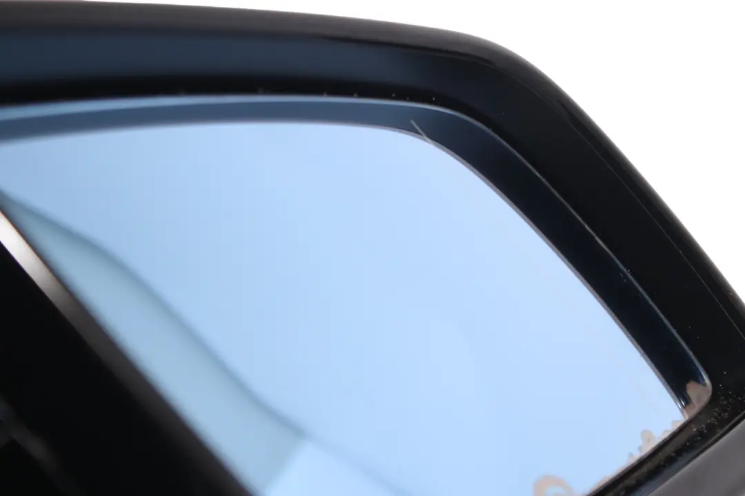  Wing Mirror BMW E60 E61 LCI M Sport Right O/S High Gloss Carbonschwarz Black 416 - SKU rhd-7189634-CAR4 - Part number 7189634