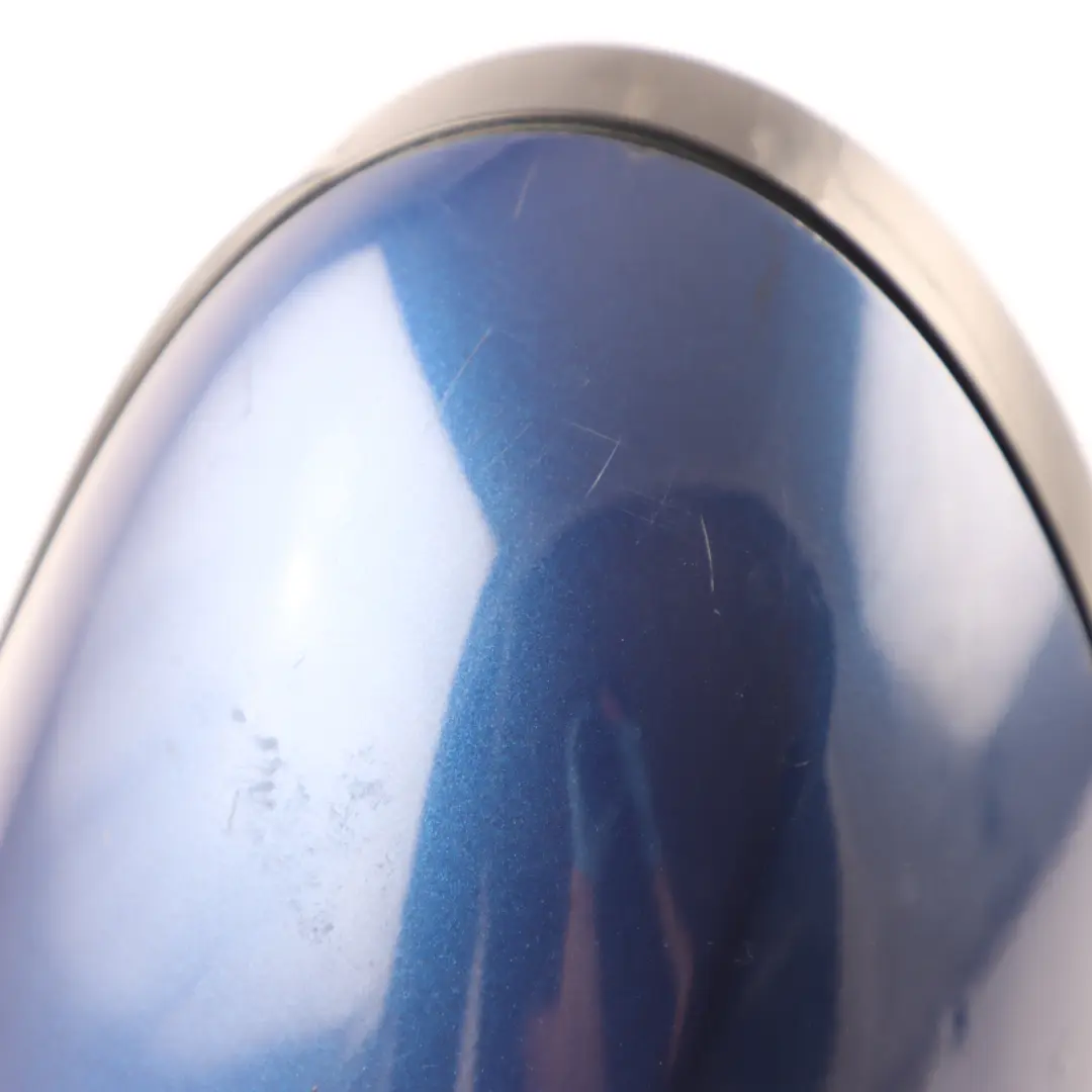 BMW E87 Heated Right Wing Mirror O/S High Gloss Le Mans Blau Blue 381 - SKU rhd-7189896-LMB - Part number 7189896