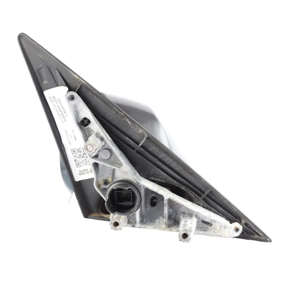 BMW E90 E91 Heated Left Wing Mirror N/S Sparkling Graphite Metallic A22 - SKU rhd-7189947-SG - Part number 7189947
