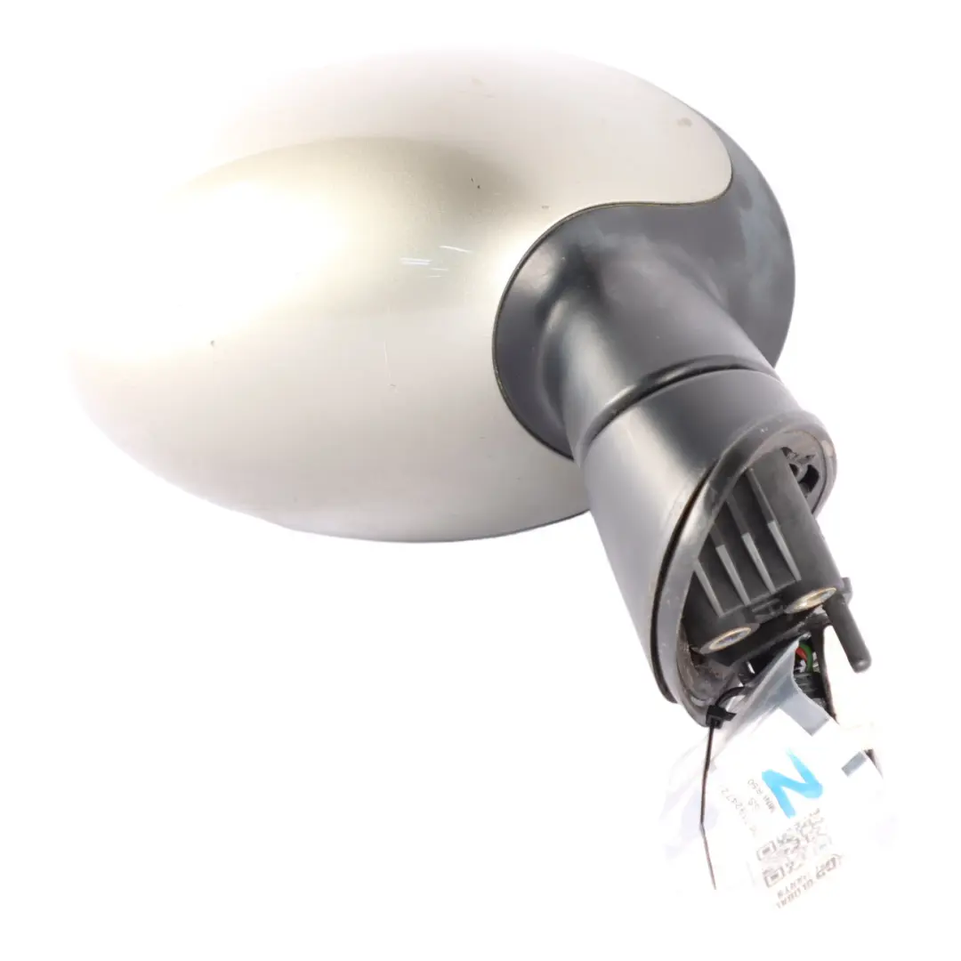 Door Wing Mirror Mini R50 R53 Right O/S Outside Sparkling Silver Metallic A60 to with Part number 7192472 Door Wing Mirror Mini R50 R53 Right O/S Outside Sparkling Silver Metallic A60 - SKU rhd-7192472-SS - Part number 7192472