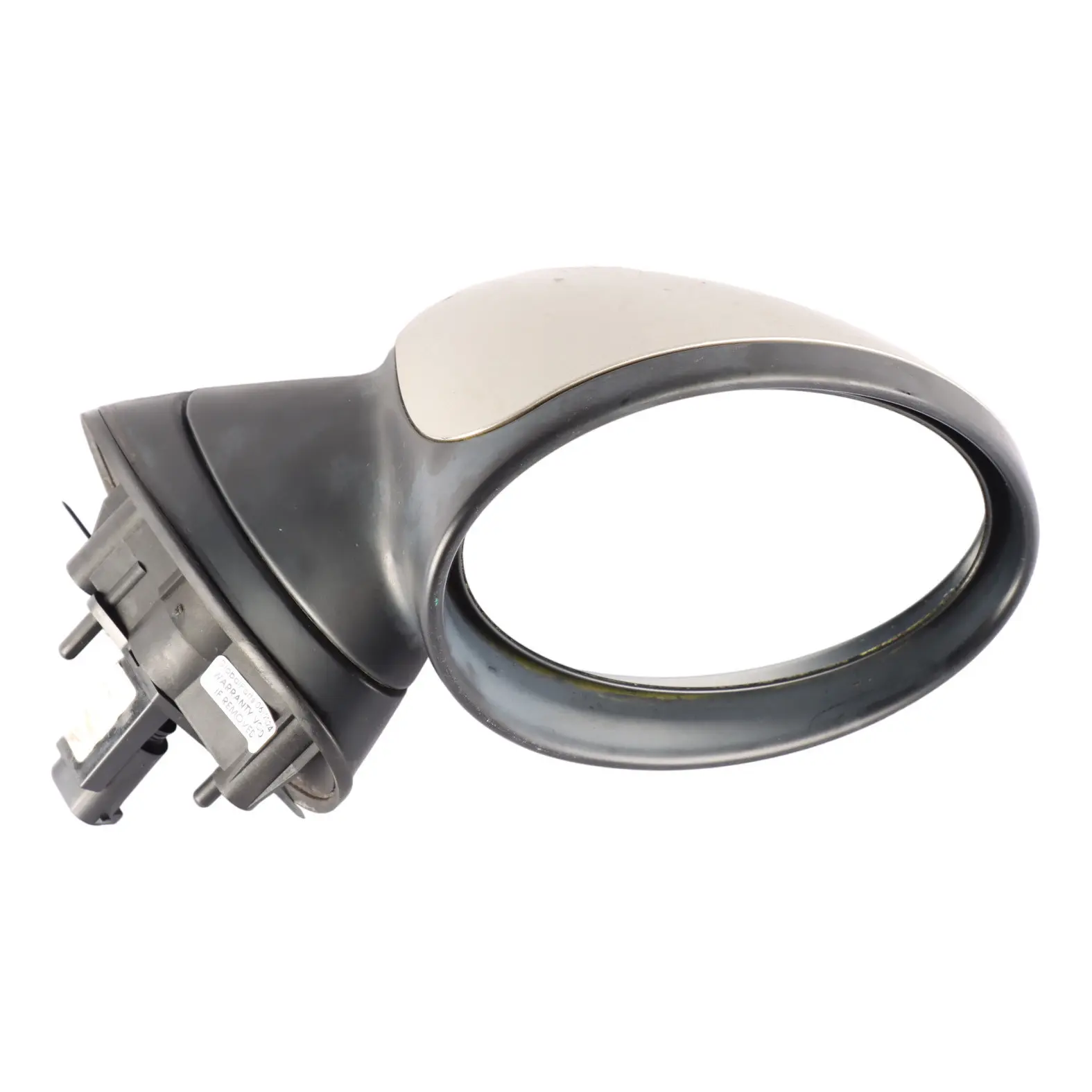 Door Wing Mirror Mini R50 R53 Right O/S Outside Sparkling Silver Metallic A60