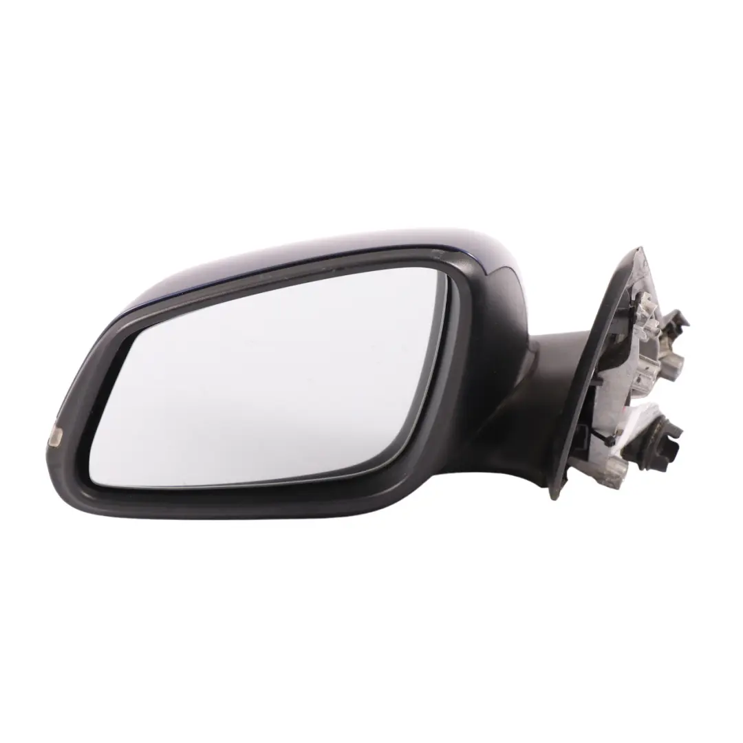 BMW F20 Wing Mirror Door Left N/S High Gloss Auto Deep Sea Blue - A76 - SKU rhd-7242823-DSB - Part number 7242823