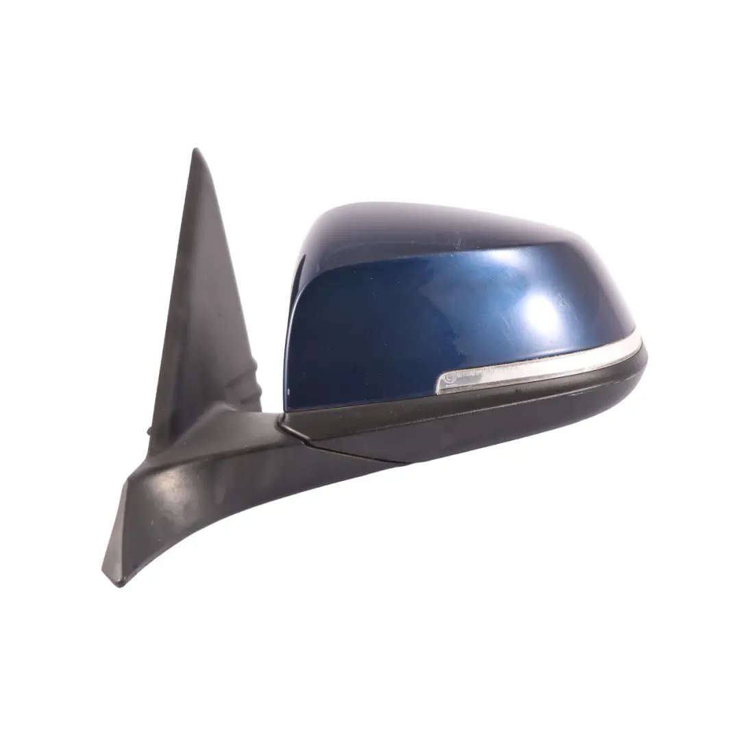 BMW F20 Wing Mirror Door Left N/S High Gloss Auto Deep Sea Blue - A76 - SKU rhd-7242823-DSB - Part number 7242823