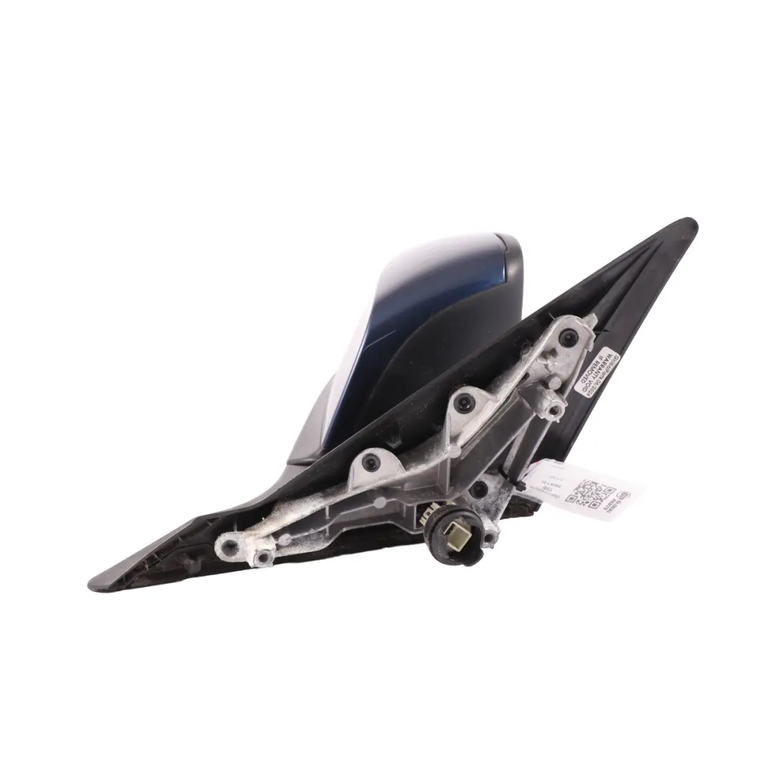 BMW F20 Wing Mirror Door Right O/S High Gloss Auto Deep Sea Blue - A76 - SKU rhd-7242824-DSB - Part number 7242824