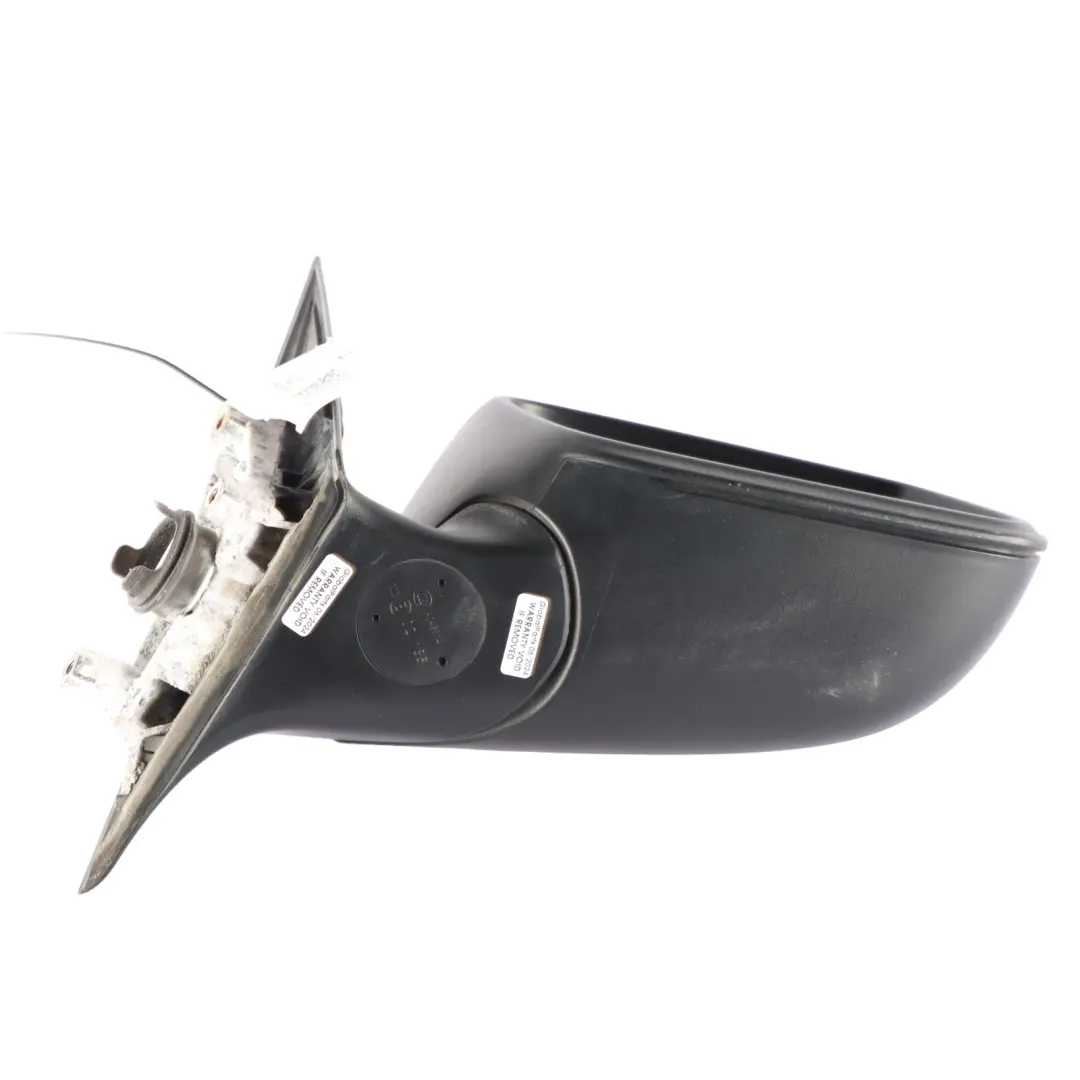  Wing Mirror BMW F30 F31 Heated Right Door O/S Black Sapphire Metallic 475 6 Pins - SKU rhd-7245094-BS - Part number 7245094