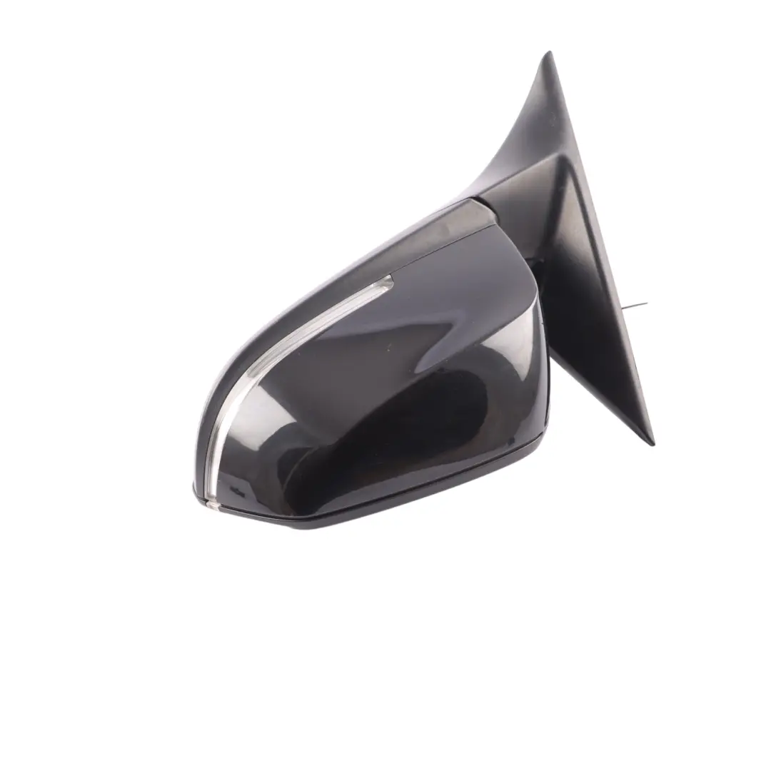 Wing Mirror BMW F30 F31 Heated Door Left N/S Outside 5 Pins Lane Assist Black - SKU rhd-7245153-BS - Part number 7245153