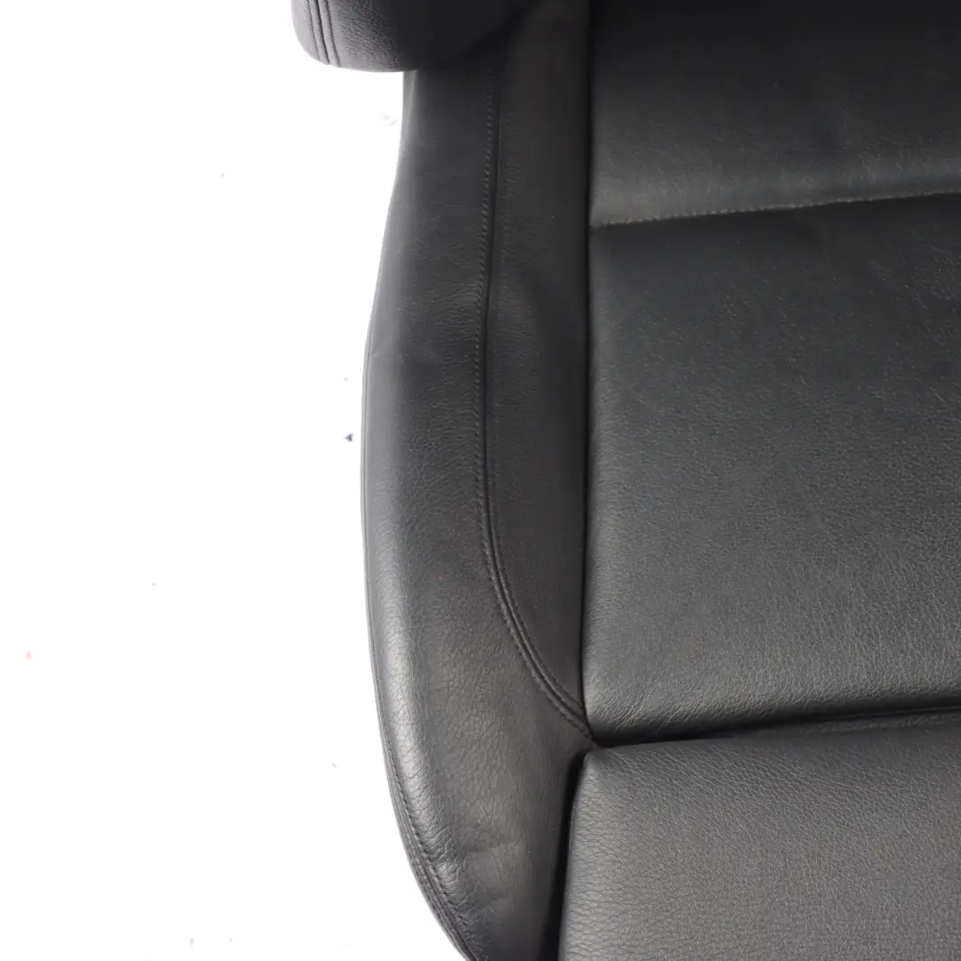  Front Seat BMW E81 E82 Left N/S Memory M Sport Black Schwarz Leather Boston - SKU rhd-7247319-3 - Part number 7247319