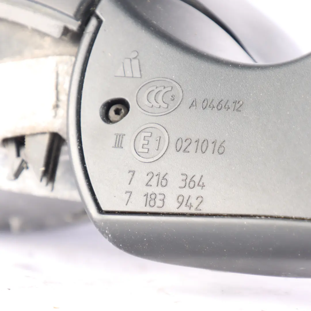 Wing Mirror BMW F10 F11 Heated Door Left N/S Tiefseeblau Deep Sea Blue - A76 to with Part number 7268237 Wing Mirror BMW F10 F11 Heated Door Left N/S Tiefseeblau Deep Sea Blue - A76 - SKU rhd-7268237-1 - Part number 7268237