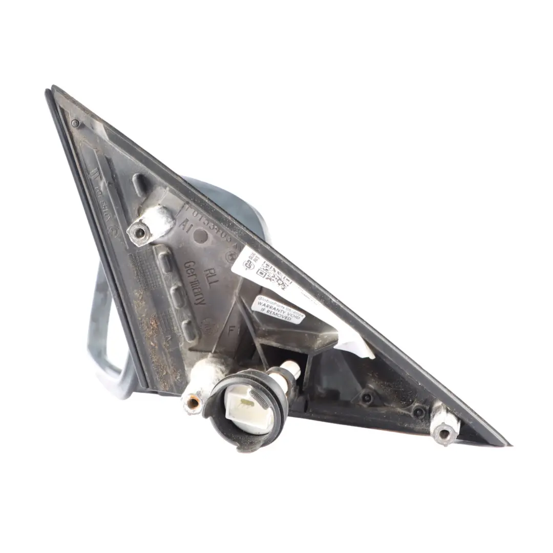  Wing Mirror BMW F10 F11 Heated Door Left N/S Tiefseeblau Deep Sea Blue - A76 - SKU rhd-7268237-1 - Part number 7268237