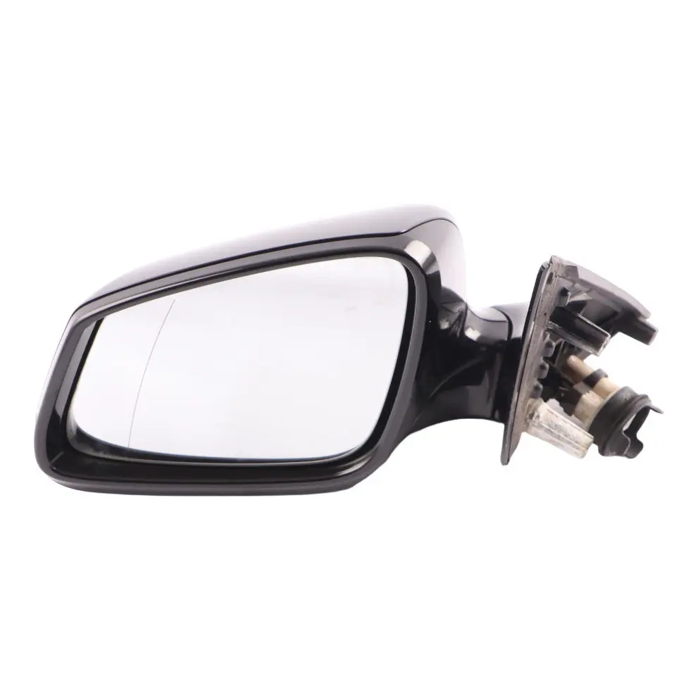  Wing Mirror BMW F10 F11 High Gloss 5 Pins Door Left N/S Schwarz 2 Black - 668 - SKU rhd-7268249-SCH - Part number 7268249