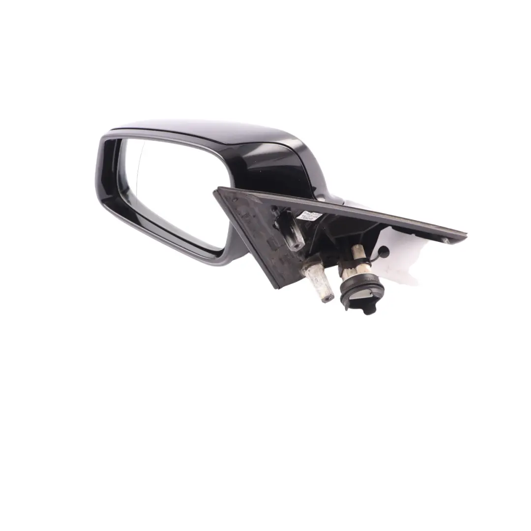  Wing Mirror BMW F10 F11 High Gloss 5 Pins Door Left N/S Schwarz 2 Black - 668 - SKU rhd-7268249-SCH - Part number 7268249