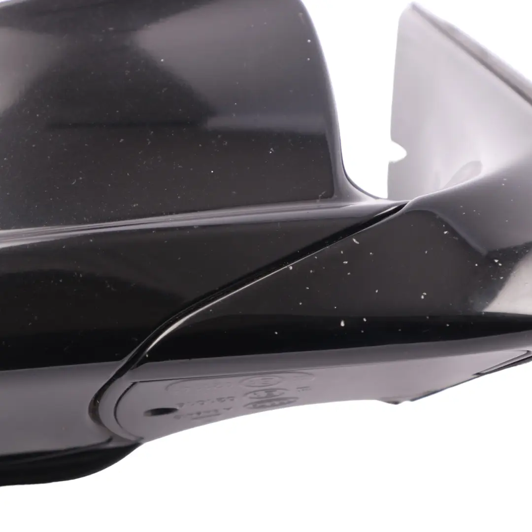  Wing Mirror BMW F10 F11 Heated Right O/S High Gloss 5 Pins Schwarz 2 Black - 668 - SKU rhd-7268250-SCH - Part number 7268250