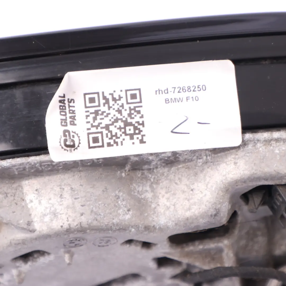 Heated Wing Mirror Front Right O/S High Gloss to BMW F10 F11 with Part number 7268250 BMW F10 F11 Heated Wing Mirror Front Right O/S High Gloss - SKU rhd-7268250 - Part number 7268250