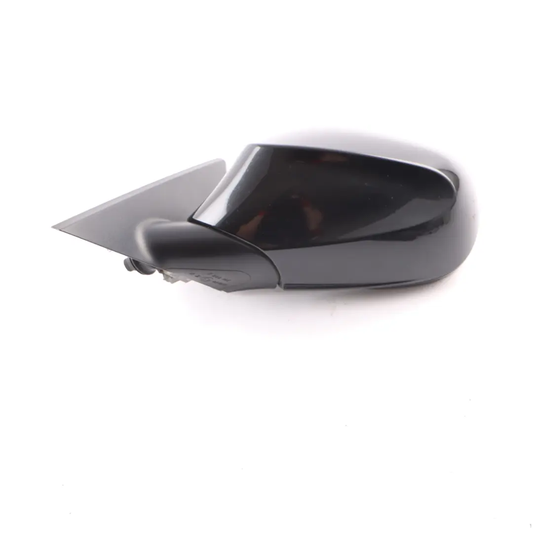 Left Wing Mirror Heated N/S Black Sapphire Metallic to BMW 1 Series E81 E82 E88 with Part number 7268307 BMW 1 Series E81 E82 E88 Left Wing Mirror Heated N/S Black Sapphire Metallic - SKU rhd-7268307-BS - Part number 7268307