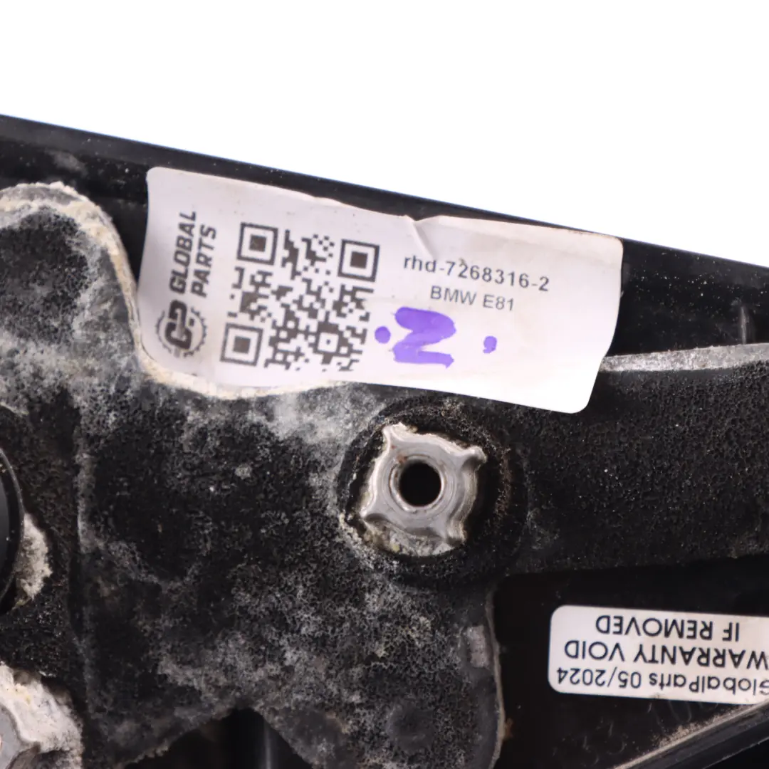 Wing Mirror BMW E81 E82 E88 Shadow Line Right O/S Without Cover 5 Pin Heated to with Part number 7268316 Wing Mirror BMW E81 E82 E88 Shadow Line Right O/S Without Cover 5 Pin Heated - SKU rhd-7268316-2 - Part number 7268316