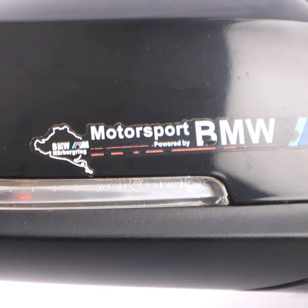  Wing Mirror Door BMW F21 F22 F23 Right Heated Outside O/S Black - SKU rhd-7268540-BLK - Part number 7268540