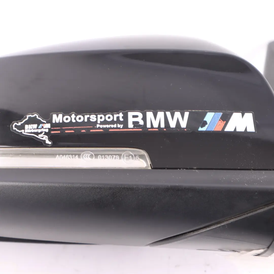  Wing Mirror Door BMW F21 F22 F23 Right Heated Outside O/S Black - SKU rhd-7268540-BLK - Part number 7268540