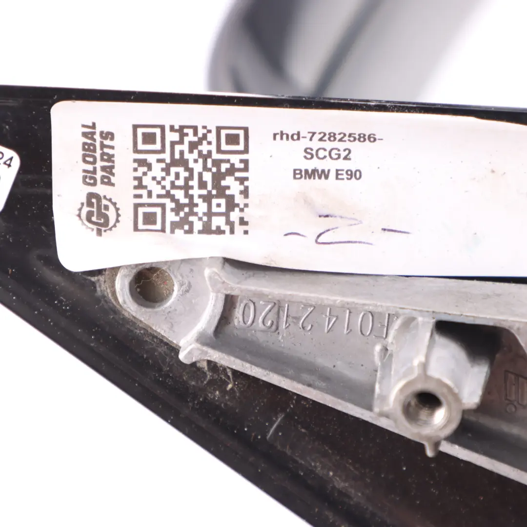 Fold Right Wing Mirror O/S Spacegrau Grey A52 to BMW 3 E90 E91 LCI M Sport Power with Part number 7282586 BMW 3 E90 E91 LCI M Sport Power Fold Right Wing Mirror O/S Spacegrau Grey A52 - SKU rhd-7282586-SCG2 - Part number 7282586