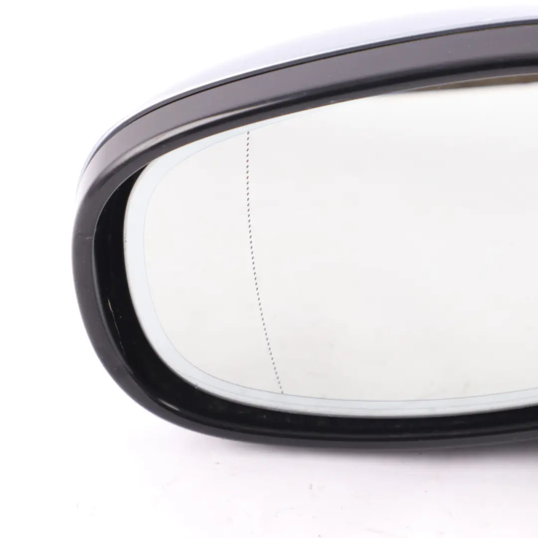 Wing Mirror High Gloss Heated Left N/S Bluewater Metallic to BMW E90 LCI with Part number 7282601 BMW E90 LCI Wing Mirror High Gloss Heated Left N/S Bluewater Metallic - SKU rhd-7282601-WB - Part number 7282601