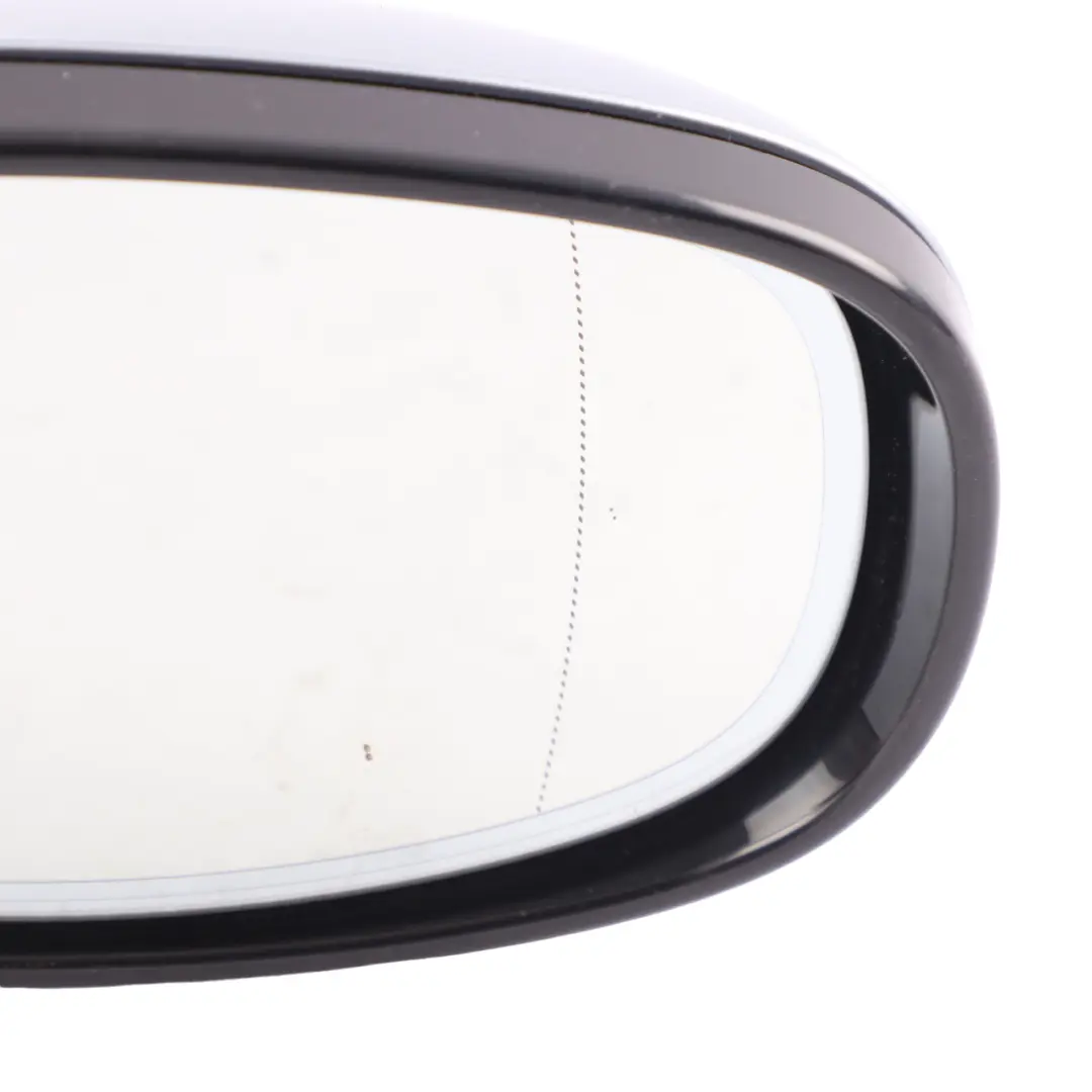 Wing Mirror High Gloss Heated Right O/S Blue Water Metallic to BMW E90 LCI with Part number 7282602 BMW E90 LCI Wing Mirror High Gloss Heated Right O/S Blue Water Metallic - SKU rhd-7282602-WB - Part number 7282602