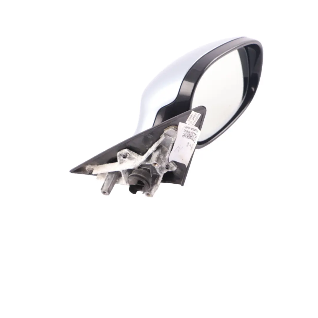 Wing Mirror High Gloss Heated Right O/S Blue Water Metallic to BMW E90 LCI with Part number 7282602 BMW E90 LCI Wing Mirror High Gloss Heated Right O/S Blue Water Metallic - SKU rhd-7282602-WB - Part number 7282602